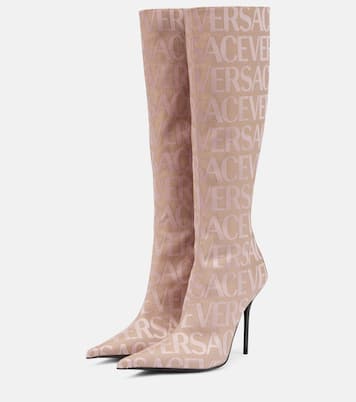 Botas altas Versace Allover | Versace