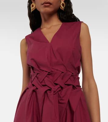 Eifal cotton poplin midi dress | Roksanda