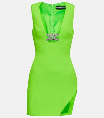 Embellished asymmetric minidress | David Koma