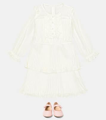 Kleid aus Chiffon | Self-Portrait Kids