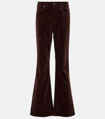 Pantaloni flared Farrah in velluto | AG Jeans