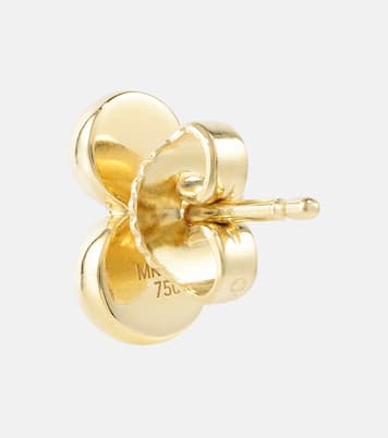 Boucles d'oreilles Audrey Double Stud Small en or 18 ct et diamants | Melissa Kaye