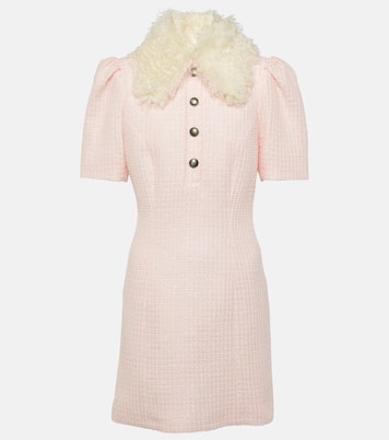 Sequined collared tweed minidress | Alessandra Rich