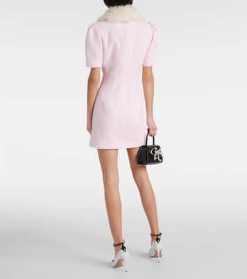 Sequined collared tweed minidress | Alessandra Rich
