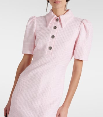Sequined collared tweed minidress | Alessandra Rich