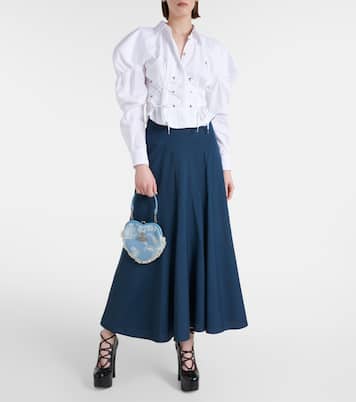 Belle jacquard shoulder bag | Vivienne Westwood