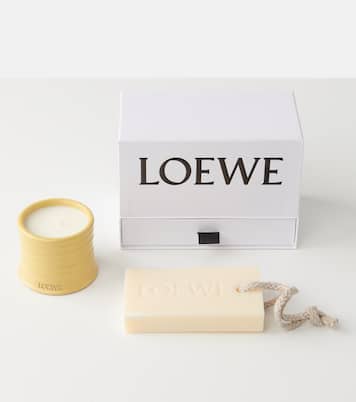 Small scented candle and bar soap set  | Loewe Home Scents