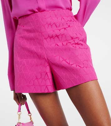 Shorts in misto cotone Toile Iconographe | Valentino