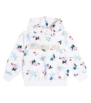 Sudadera con capucha floral | Monnalisa