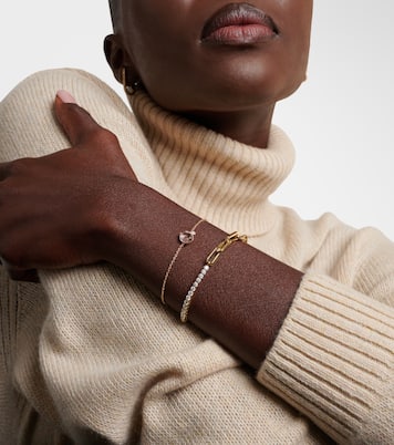 Peekaboo 18kt rose gold bracelet with morganite and diamonds | Bucherer Fine Jewellery