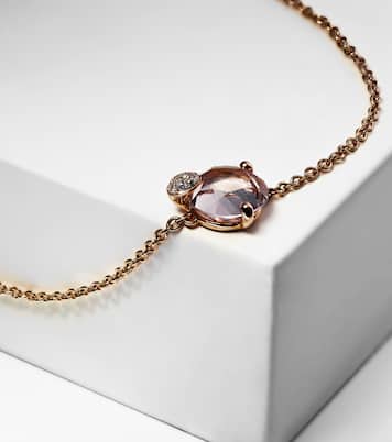 Peekaboo 18kt rose gold bracelet with morganite and diamonds | Bucherer Fine Jewellery