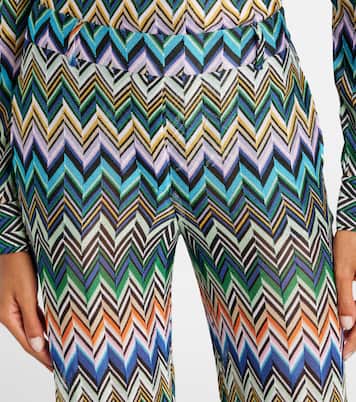 Pantalon droit Zig Zag | Missoni