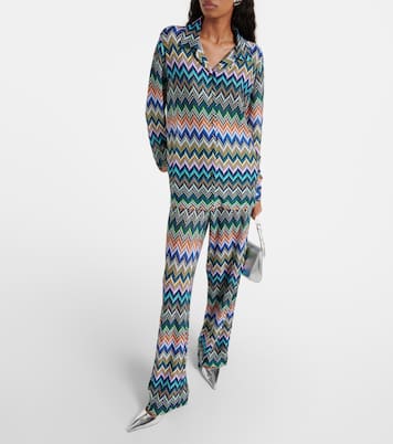 Pantalon droit Zig Zag | Missoni