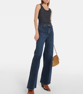 Scout high-rise wide-leg jeans | 7 For All Mankind