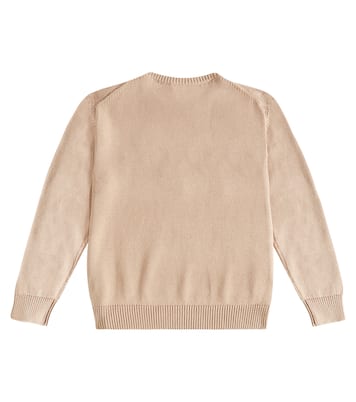 Jersey de algodón con logo | Dolce&Gabbana Kids