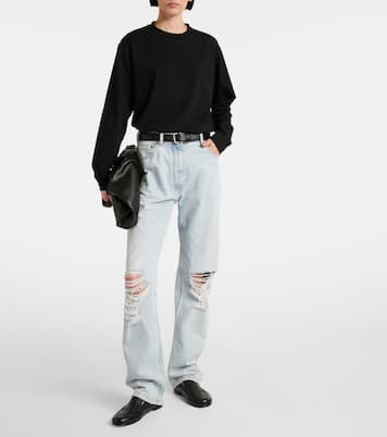 Top Ciles R in jersey di cotone | The Row