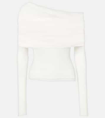 Off-Shoulder-Top Sonora Veiled | Christopher Esber