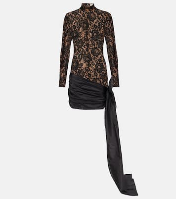 Minikleid Chiwen aus Spitze und Taft | The New Arrivals Ilkyaz Ozel
