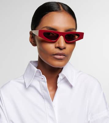 Occhiali da sole cat-eye con logo | Gucci