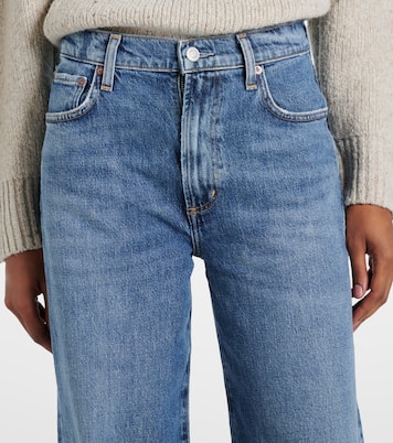 Jeans a gamba larga Harper a vita media | Agolde