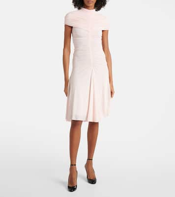 Abito midi in jersey con volant | Alaïa
