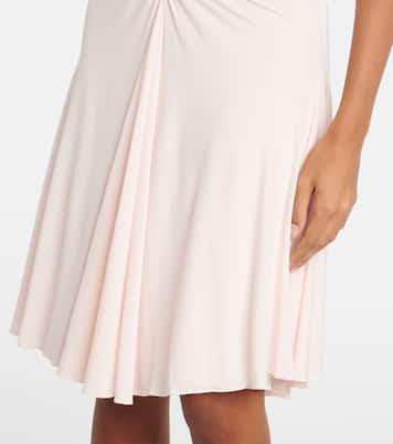 Abito midi in jersey con volant | Alaïa