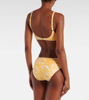 Bel Air printed bikini top | Melissa Odabash