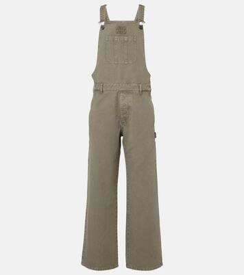 Salopette in gabardine di cotone | Miu Miu