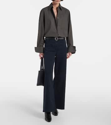 Pantalon ample Megan en coton | Nili Lotan