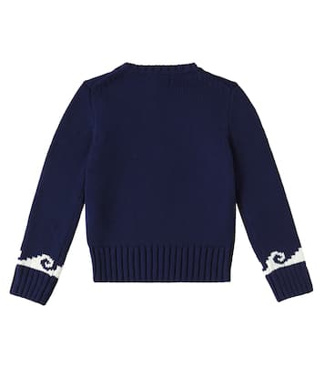 Anchor 인타르시아 코튼 스웨터 | Polo Ralph Lauren Kids