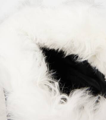 Borsa in shearling con pelle | Moncler Grenoble