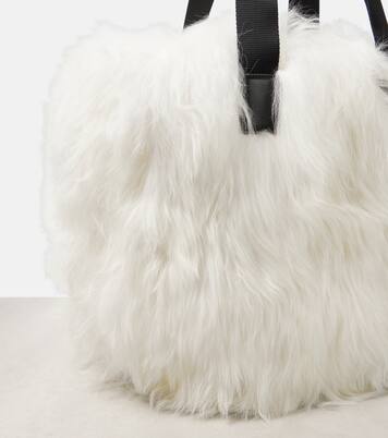 Borsa in shearling con pelle | Moncler Grenoble