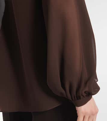 Blusa in georgette di seta | Tom Ford