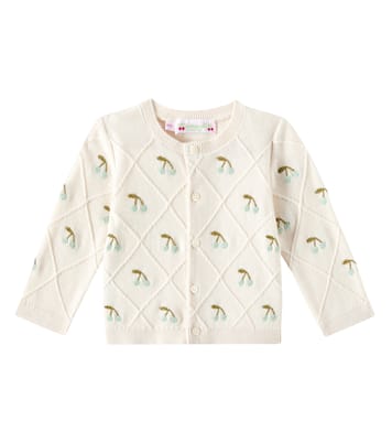 Bébé – Cardigan Fayana brodé en coton | Bonpoint