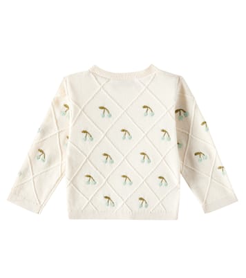 Bébé – Cardigan Fayana brodé en coton | Bonpoint