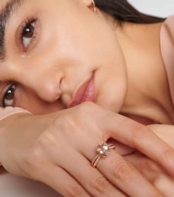 Anello Blush in oro rosa 18kt con diamanti e morganite | Bucherer Fine Jewellery