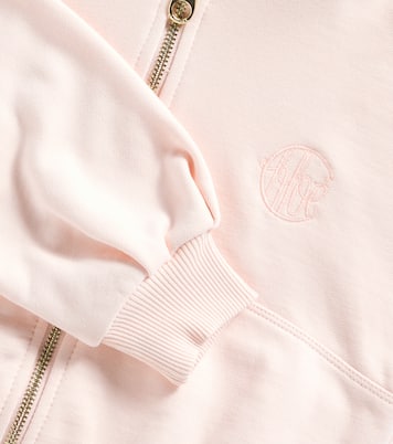 Felpa in jersey di cotone con cappuccio | Chloé Kids