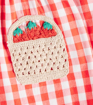 Shorts aus Baumwolle mit Häkelstrick | Stella McCartney Kids