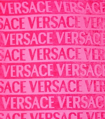 Bata Versace Allover de rizo de algodón | Versace Home