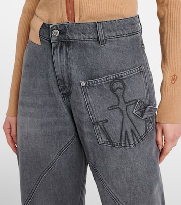 Jeans a gamba larga Twisted  | JW Anderson