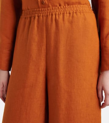 Pantaloni Select in lino a gamba larga | Eres