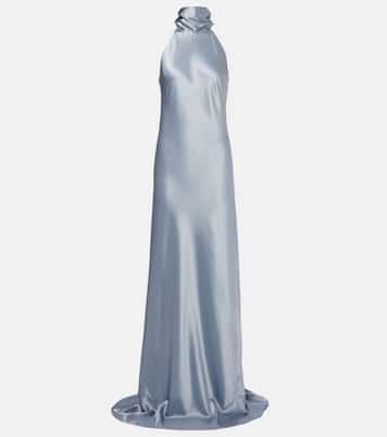 Robe Sienna aus Satin | Galvan