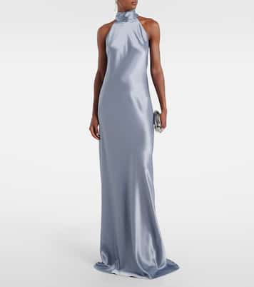Robe Sienna aus Satin | Galvan