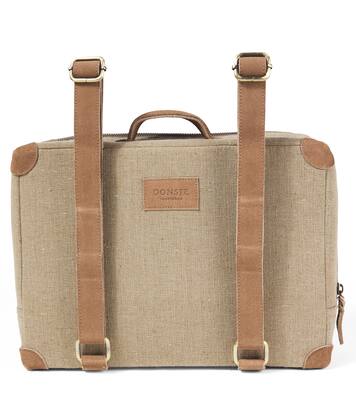 Paaki canvas and suede backpack | Donsje