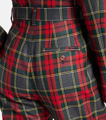 Pantaloni Ray in lana vergine a quadri | Vivienne Westwood