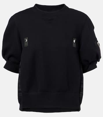 Top en coton mélangé | Sacai