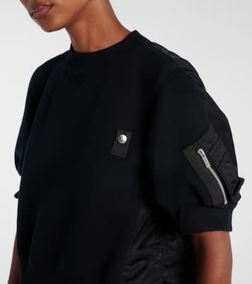 Top en coton mélangé | Sacai