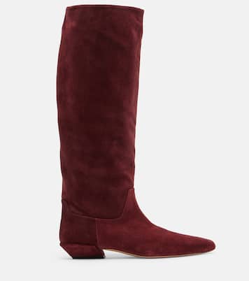 Bottes Bettina 25 en daim | Paris Texas