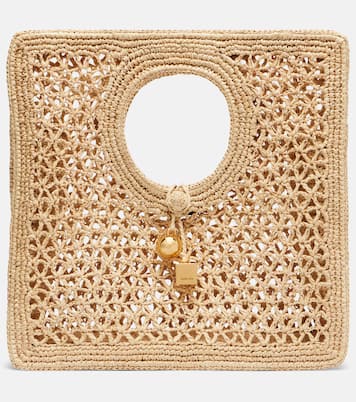 Spiaggia Small raffia tote bag | Jacquemus