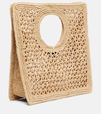 Spiaggia Small raffia tote bag | Jacquemus